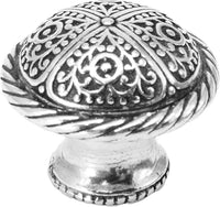 Millennium large knob with rope border 327-9