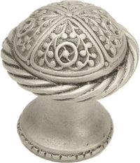 Millennium small knob with rope border 328