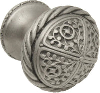 Millennium small knob with rope border 328-11