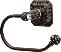 Juliane Grace swing tissue smooth ring right with 131 Swarovski Clear Crystals 4057-22C