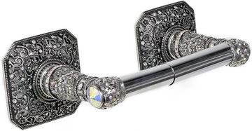 Juliane Grace tissue post with 213 Swarovski Clear & Aurore Boreale Crystals 4066-9CAB