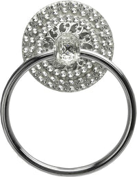 Juliane Grace II full swing towel smooth ring with Swarovski Crystals 4267