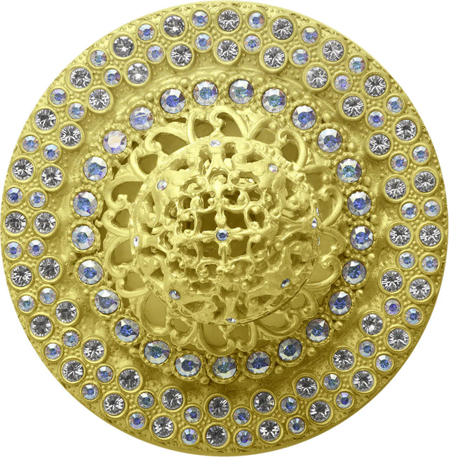 Juliane Grace II Small hook with 142 Swarovski Clear & Aurore Boreale Crystals 4268-8CAB