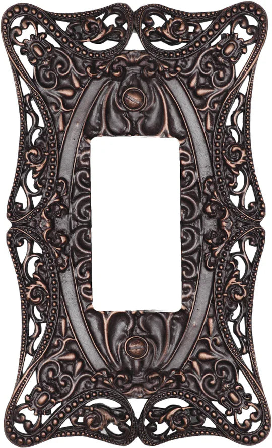 Acanthus Carpe Diem single rocker/GFI switchplate 5003