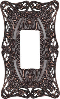 Acanthus Carpe Diem single rocker/GFI switchplate 5003