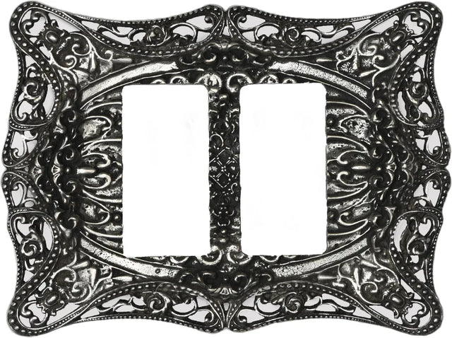 Acanthus Carpe Diem 5004-9 Chalice double rocker/GFI switchplate 5004-9