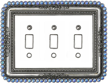 Cache Carpe Diem 5102-9AB Chalice triple toggle with 84 Swarovski Crystals 5102-9AB