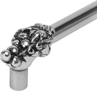 Bacchus 6'' cc w/ 1/2'' round smooth bar long pull 523S-9