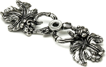 Bacchus Double grape leaf & vine large escutcheon 537