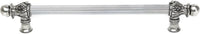 Acanthus 18'' cc with 5/8'' reeded center long pull Romanesque style in Chalice. 5553R-9