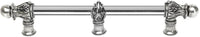 Acanthus 12'' cc with 5/8'' smooth center & center brace long pull Romanesque style in Chalice. 5557-9