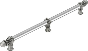 Acanthus 22'' cc with 5/8'' smooth center long pull Romanesque style with center brace 5559-11