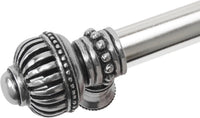 Cricket Cage 6'' cc with 5/8'' smooth center long pull large finial in Chalice. 5570-9