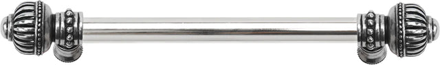Cricket Cage 9'' cc with 5/8'' smooth center long pull large finial in Chalice. 5571-9