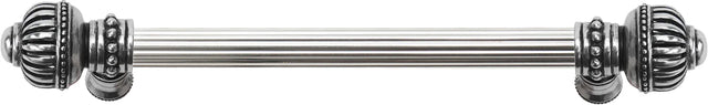 Cricket Cage 9'' cc with 5/8'' reeded center long pull large finial in Chalice. 5571R-9