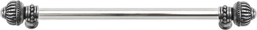Cricket Cage 12'' cc with 5/8'' smooth center long pull large finial in Chalice. 5572-9