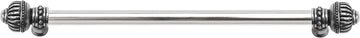 Cricket Cage 18'' cc with 5/8'' smooth center long pull large finial in Chalice. 5573-9