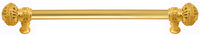 Juliane Grace 18'' cc with 5/8'' smooth center long pull large finial in Gilded Mercury. 5603-8