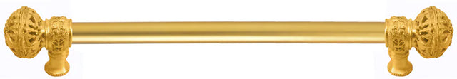 Juliane Grace 18'' cc with 5/8'' smooth center long pull large finial in Gilded Mercury. 5603-8