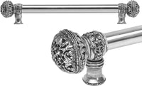 Juliane Grace 18'' cc with 5/8'' smooth center long pull large finial in Chalice. 5603-9