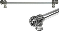 Juliane Grace 18'' cc with 5/8'' smooth center long pull small finial in Chalice. 5613-9