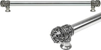 Juliane Grace 22'' cc with 5/8'' smooth center long pull small finial in Chalice. 5614-9
