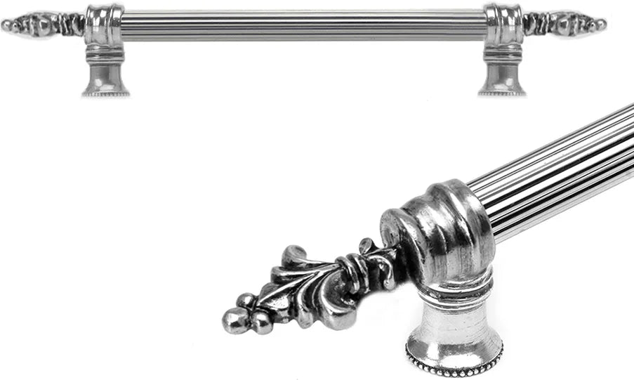 Charlemagne 9'' cc w/ 5/8'' reeded center long pull 5651R-9