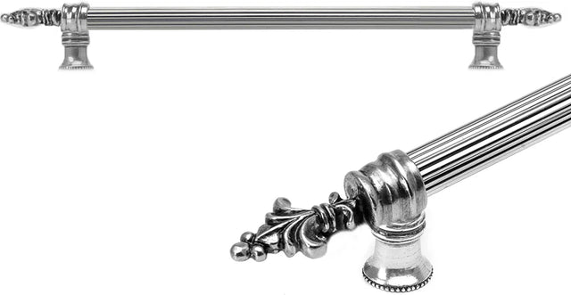 Charlemagne 18'' cc w/ 5/8'' reeded center long pull 5653R-9