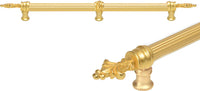 Charlemagne 22'' cc w/ 5/8'' reeded center long pull w/ center brace 5659R-8