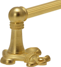 Charlemagne 16'' o.c towel Bar with 5/8'' reeded center 565R-8