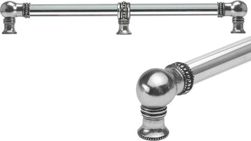 Classic/Beaded Classic 22'' cc w/ 5/8'' smooth center long pull w/ center brace 5669-9