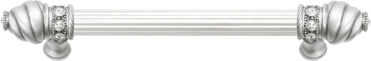 Caché long pull with Swarovski Crystals Reeded Center 5670/5671/5672/5673/5674