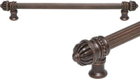 Cricket Cage 18'' cc with 5/8'' reeded center long pull small finial 5683R-22