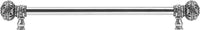 Juliane Grace 22'' cc with 5/8'' smooth center long pull large finial w/ 56 Swarovski Clear & Aurore Boreale Crystals 5694-9CAB