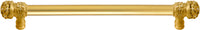 Juliane Grace 18'' o.c with 5/8'' smooth center long pull small finial w/ 52 Swarovski Clear & Aurore Boreale Crystals 5703-8CAB
