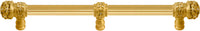 Juliane Grace 18'' o.c with 5/8'' reeded center long pull small finial w/ 61 Swarovski Clear & Aurore Boreale Crystals with center brace 5708R-8CAB