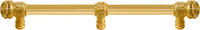 Juliane Grace 22'' cc with 5/8'' reeded center long pull small finial w/ 61 Swarovski Clear & Aurore Boreale Crystals with center brace 5709R-8CAB