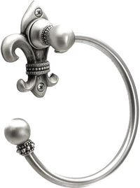 Charlemagne swing towel smooth ring left 571-11