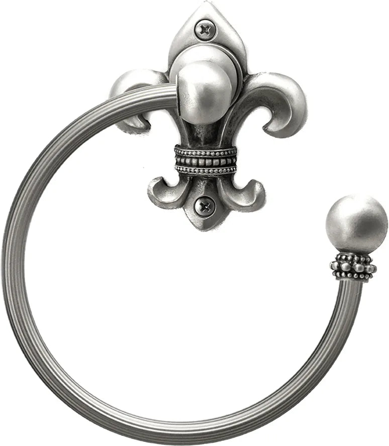 Charlemagne swing towel reeded ring right 572R-11