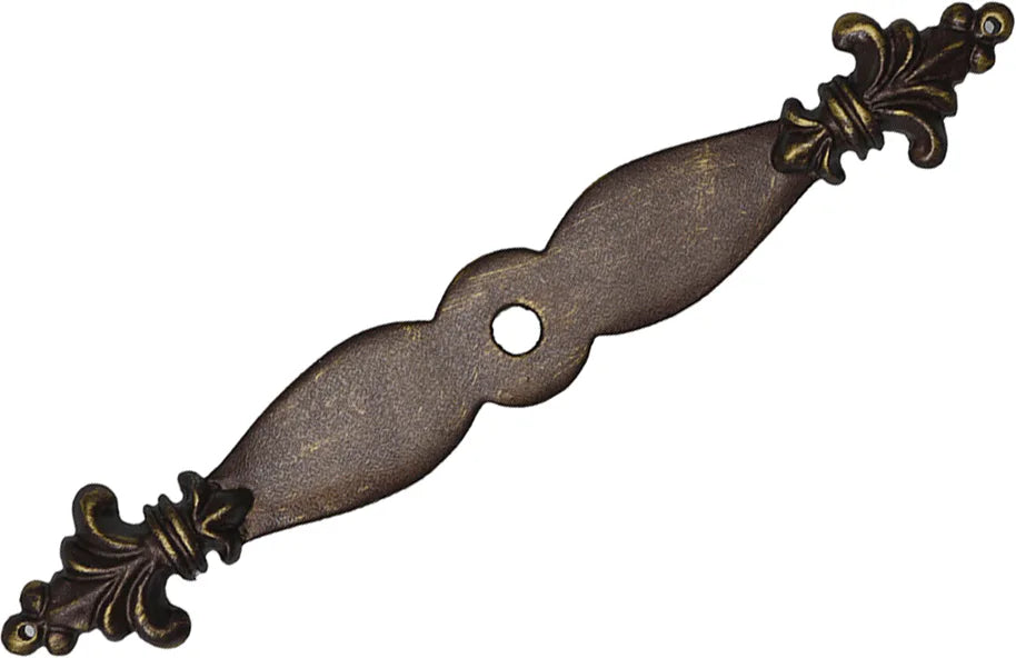 Charlemagne large escutcheon in Antique Brass. 585-3