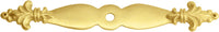 Charlemagne large escutcheon in Gilded Mercury. 585-8