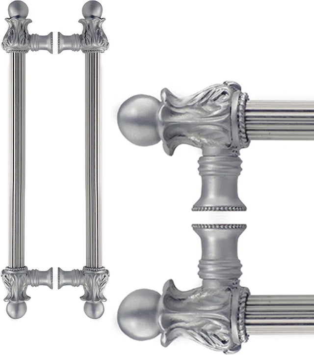 Acanthus Carpe Diem 5861R-23 Chrysalis back to back 9'' cc w/ 5/8'' reeded center long pull Romanesque style 5861R-23