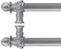 Acanthus Carpe Diem 5864-23 Chrysalis back to back 22'' cc w/ 5/8'' smooth center long pull Romanesque style 5864-23