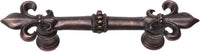 Charlemagne 3'' cc pull with large Fleur De Lys 598-22