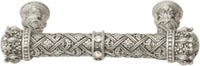 Crowning Glory Queen Anne Carpe Diem 6130-11CAB Satin Queen Anne 3'' cc pull w/ Swarovski Crystals 6130-11CAB