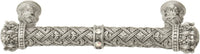 Crowning Glory Queen Anne Carpe Diem 6131-11CAB Satin Queen Anne 4'' cc pull w/ Swarovski Crystals 6131-11CAB