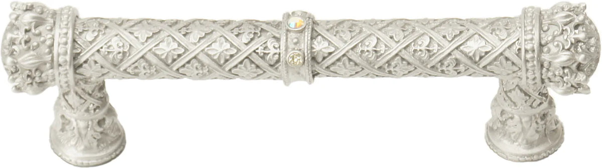 Crowning Glory Queen Anne Carpe Diem 6131-23CAB Chrysalis Queen Anne 4'' cc pull w/ Swarovski Crystals 6131-23CAB