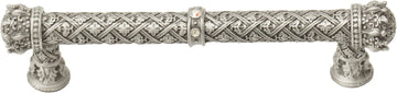 Crowning Glory Queen Anne Carpe Diem Queen Anne 5'' cc pull with Swarovski Crystals 6132