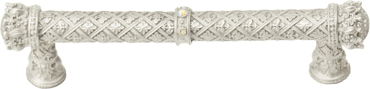 Crowning Glory Queen Anne Carpe Diem 6132-23CAB Chrysalis Queen Anne 5'' cc pull w/ Swarovski Crystals 6132-23CAB