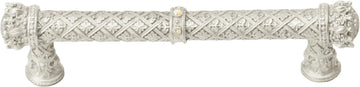 Crowning Glory Queen Anne Carpe Diem 6132-23CAB Chrysalis Queen Anne 5'' cc pull w/ Swarovski Crystals 6132-23CAB